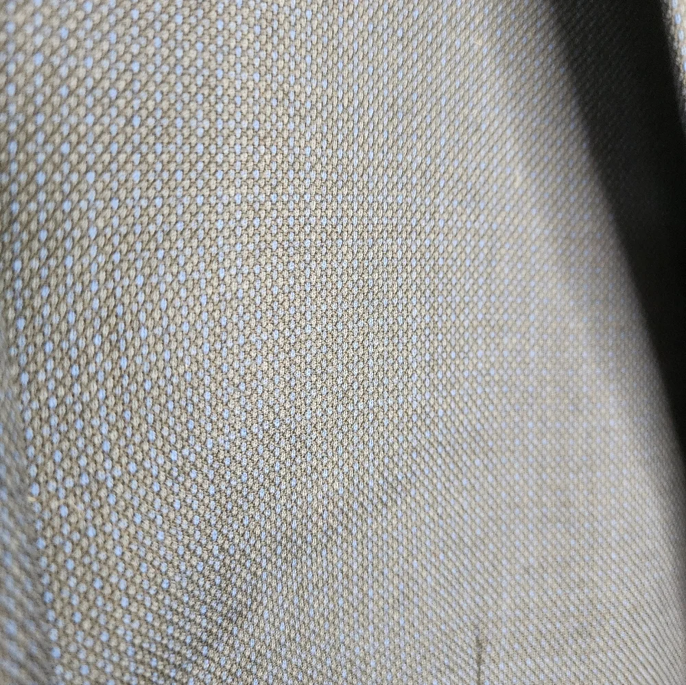 Calvin Klein Wool Slim Fit Suit Jacket in Blue Size 40L